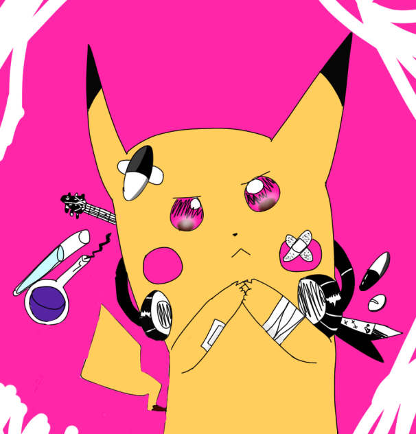 ピカチュウ×ベノム