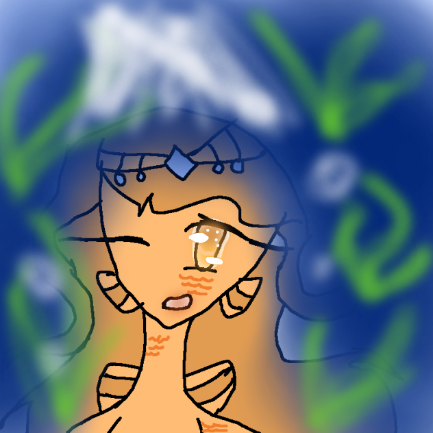 golden the fish - ibisPaint