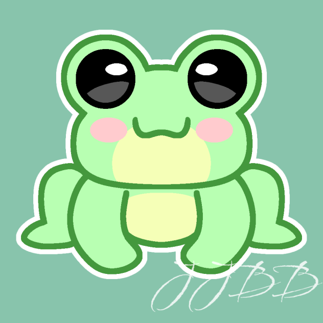Frog Sticker