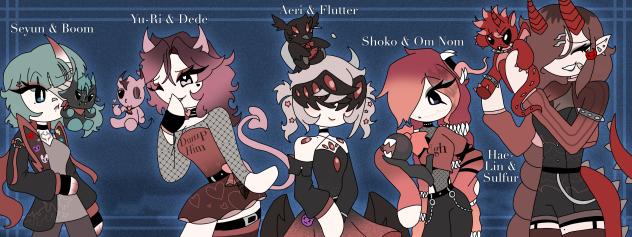 Arcane Mania and Their Mascots