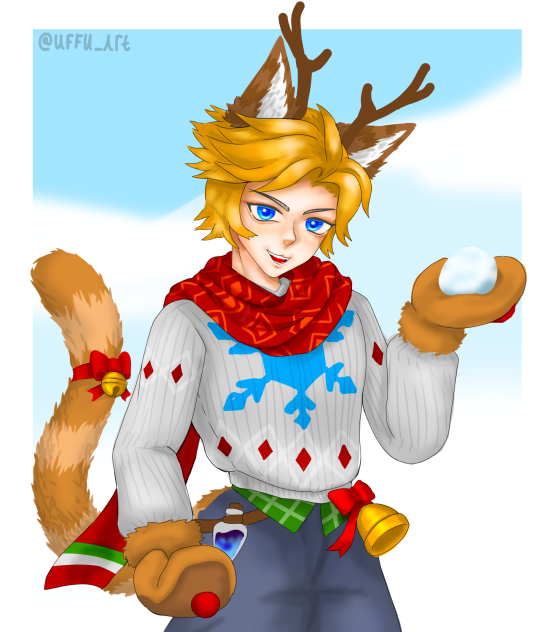 harith christmas in my art style