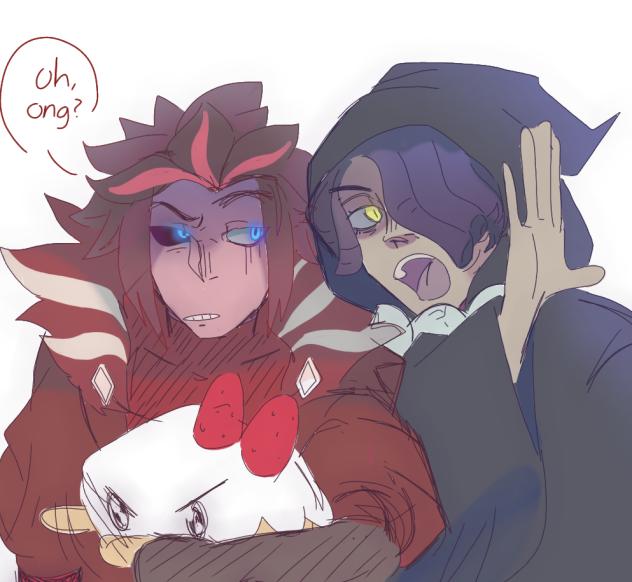 Red velvet cookie and Licorice cookie