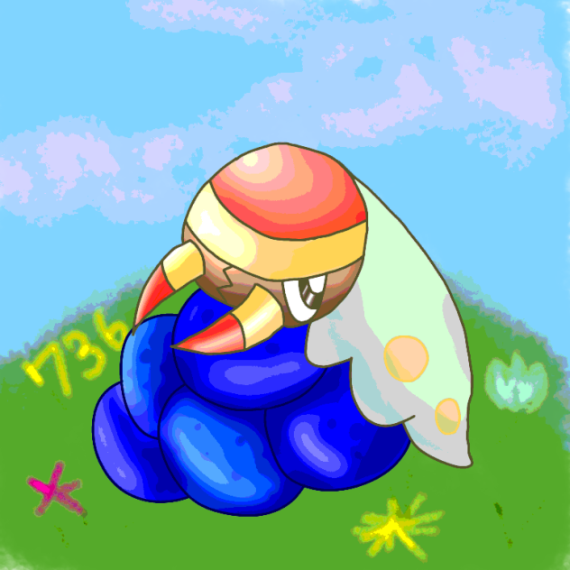 図鑑番号ランダムで絵を描いてみる14