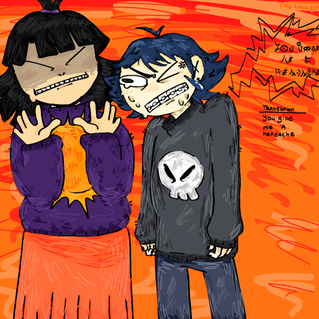 Emo and Suspicious Kid.