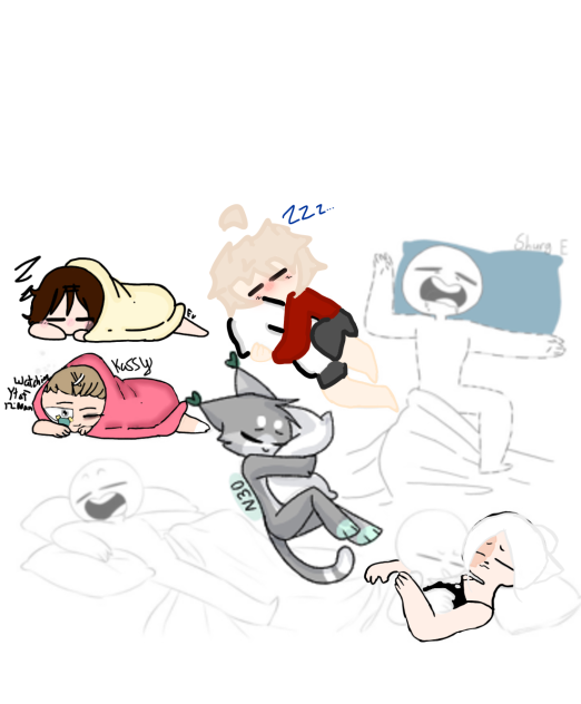 Sleeping collab