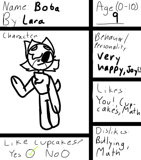 Example sheet! (For May)