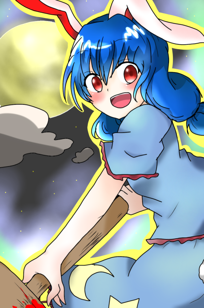 中１が描いてみた清蘭ちゃん