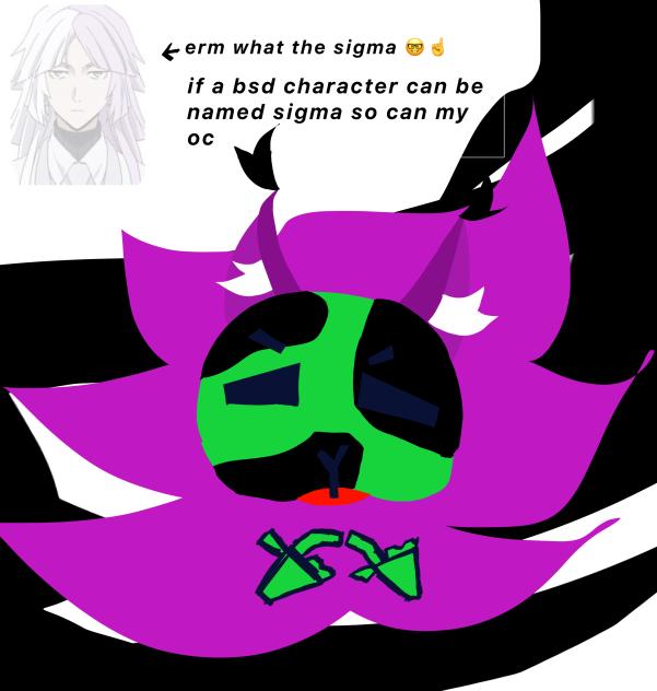 sigma new oc but as a cat