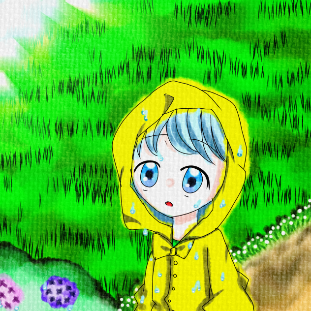 雨上がり　〜空を見上げて〜