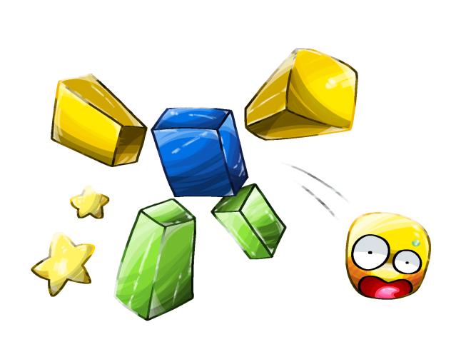 Shiny Ahh Noob With His Head Falling Off