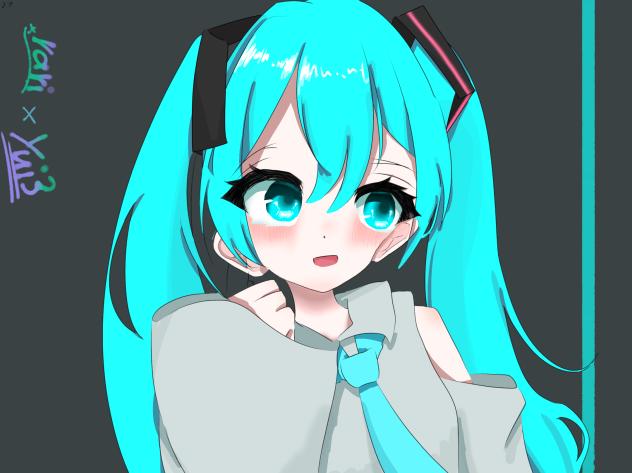 らりっちゃんの線画借りました！