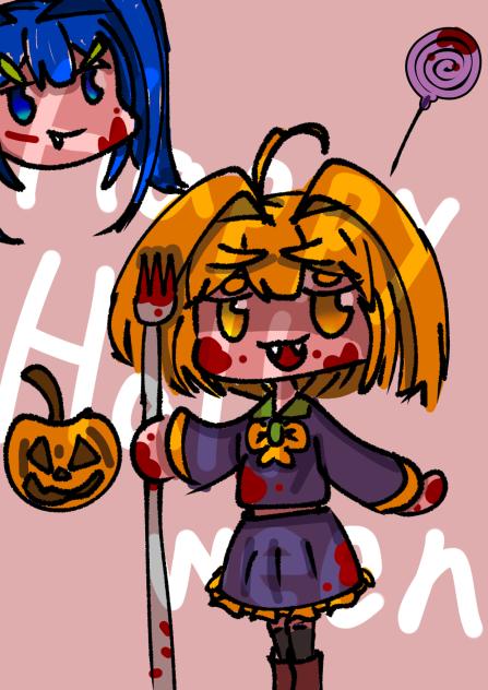 遅れたハロウィン