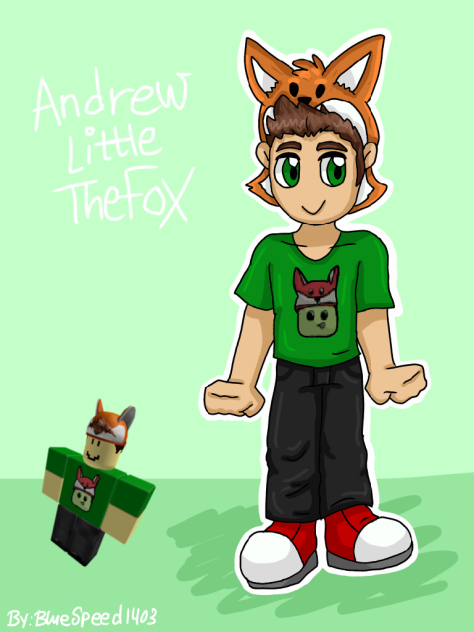 Roblox Speedpaint AndrewLittleTheFox