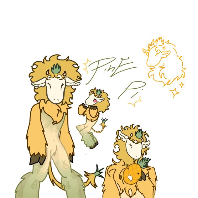 Pineapple goat