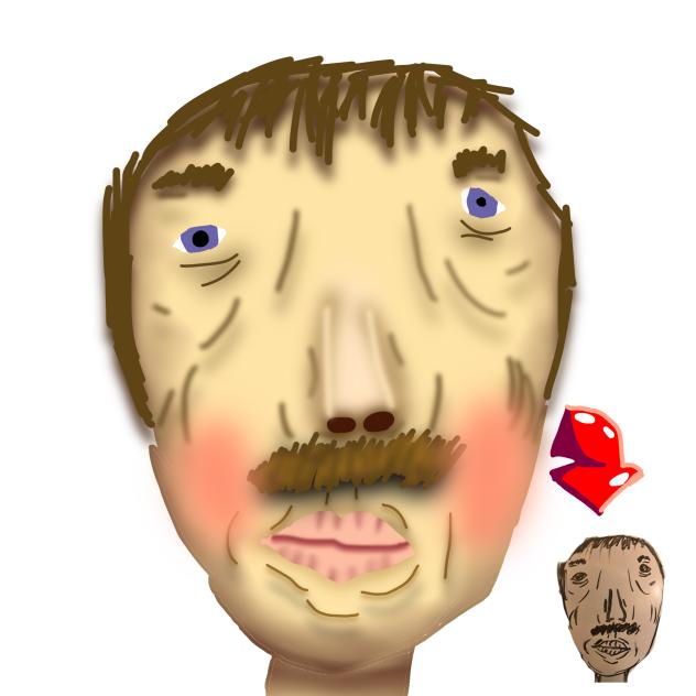 Balloon man I drew, including balloon