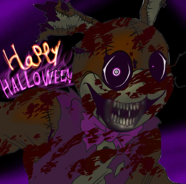 Happy Halloween 🐰😈🔪🩸🤖🦿🦾💀👻