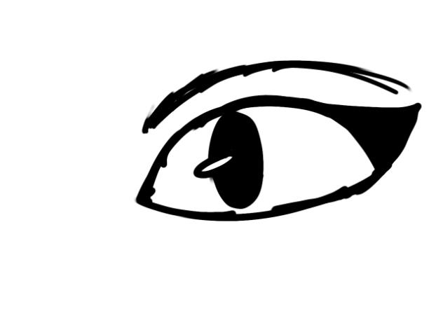 Silly eye ahhh animation