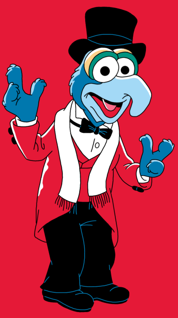 Gonzo in Red Tux