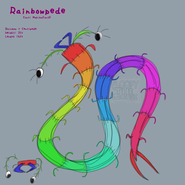 Rainbowpede concept