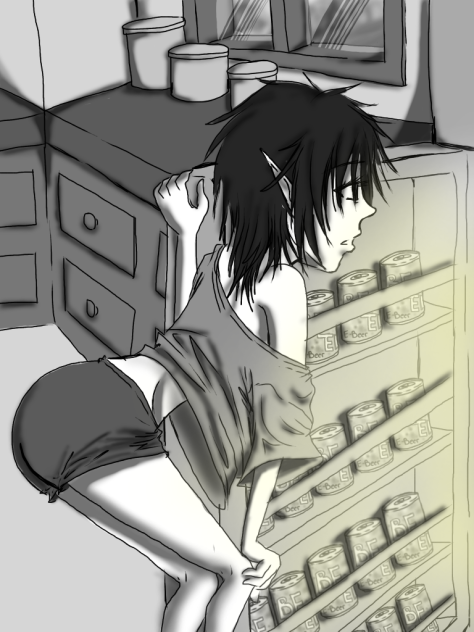 who is raiding the fridge
