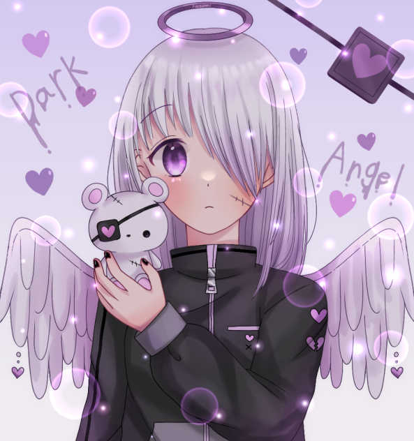 💜白髪✖天使💜