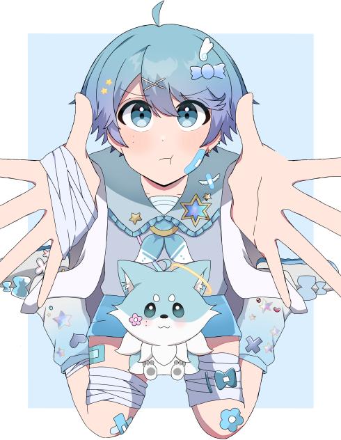 団子しらたまさんの線画塗りました!