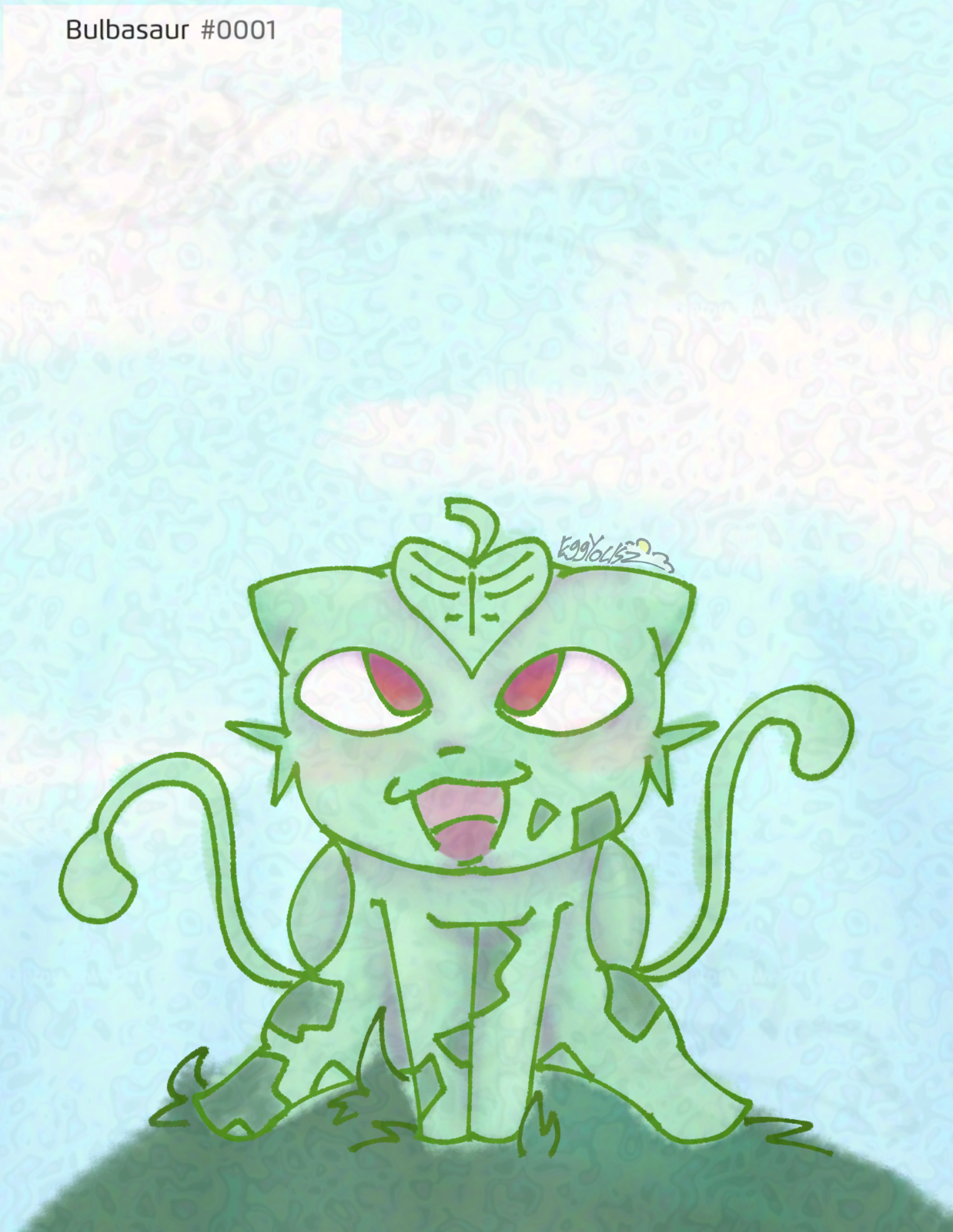 🟢☘️Bulbasaur!☘️🟢 #0001 - ibisPaint