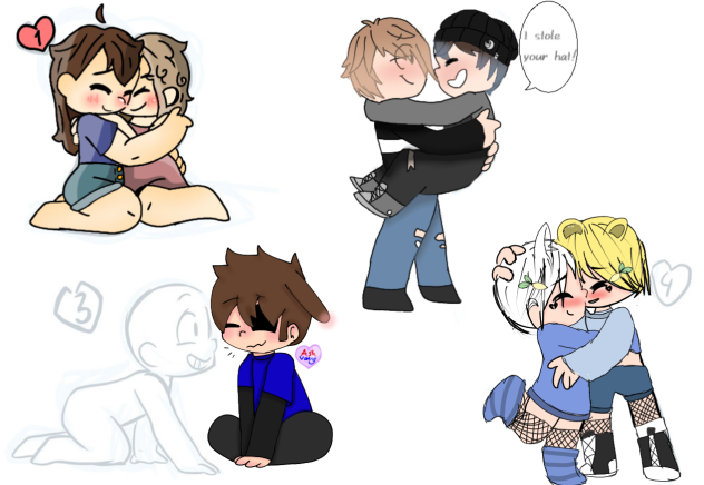 Love Collab with bunny Tom - ibisPaint