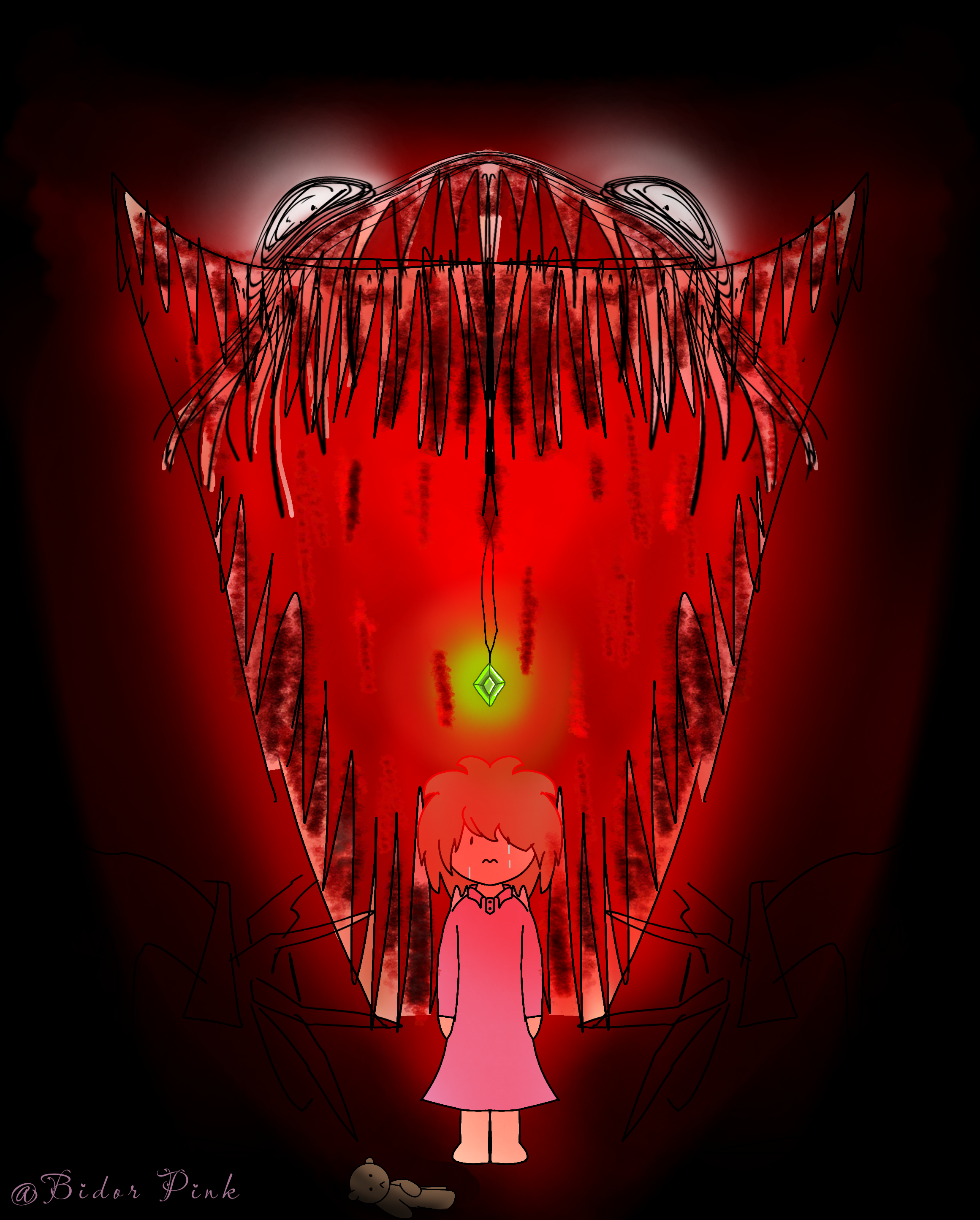 Creature in the Dark - ibisPaint
