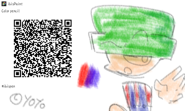 Color pencil brush