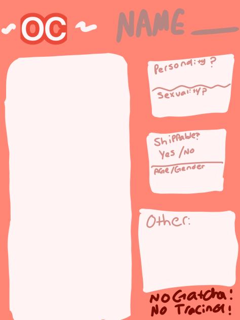 OC SHEET FOR MY COMIC - ibisPaint