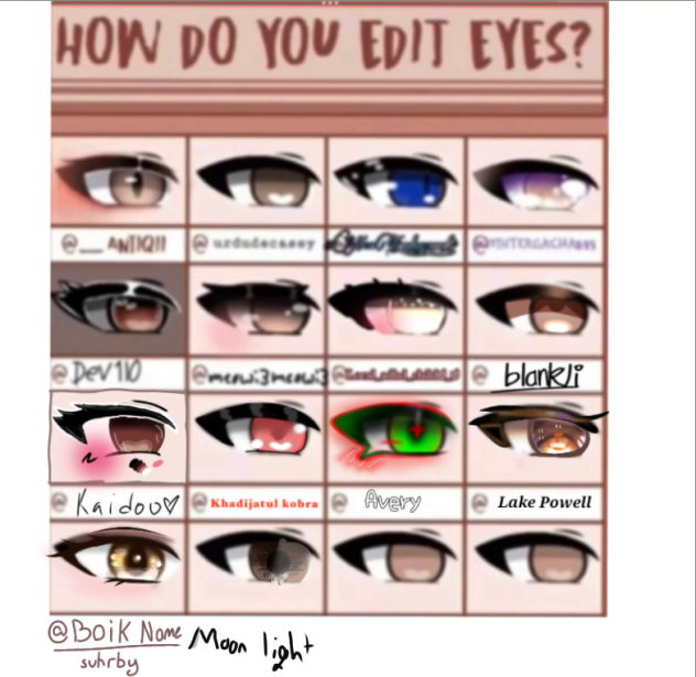 Eye edit - ibisPaint