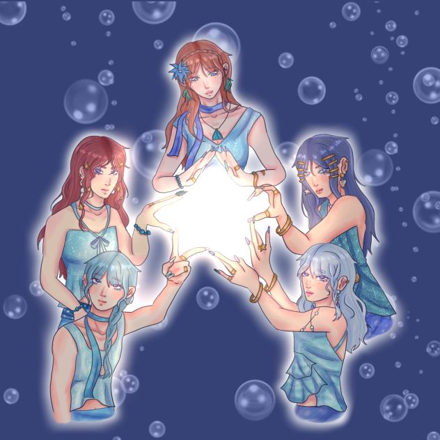 NEON9 Mermaid DTIYS Is Closed!𓇼🐚☾☼🦪