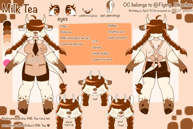 Milk Tea Ref Sheet 🧋