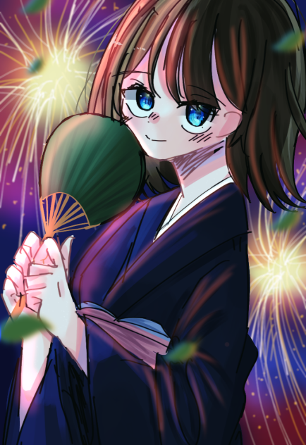 花火に