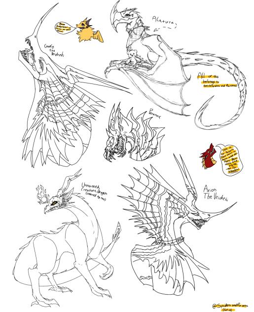 Outlines for some curious people