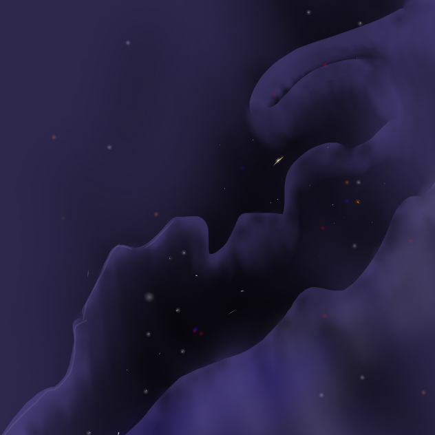 purple nebula - ibisPaint