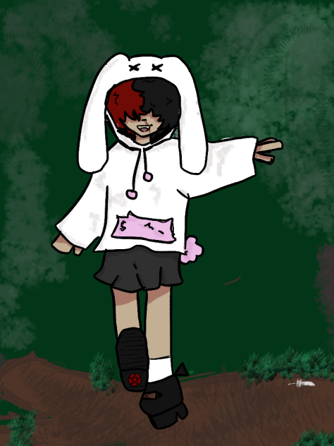 Bunny hoodie!!