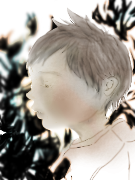 なんちゃって木の背景の作り方