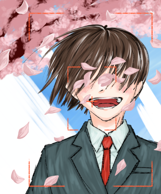 笑う君