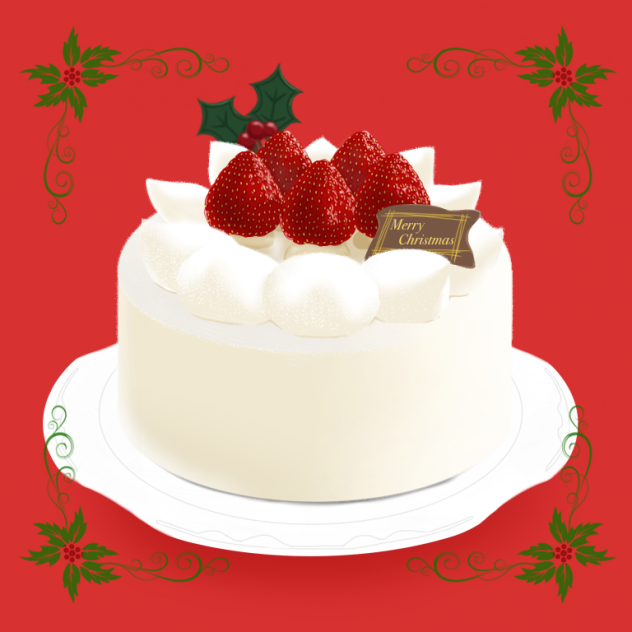 生クリームケーキ