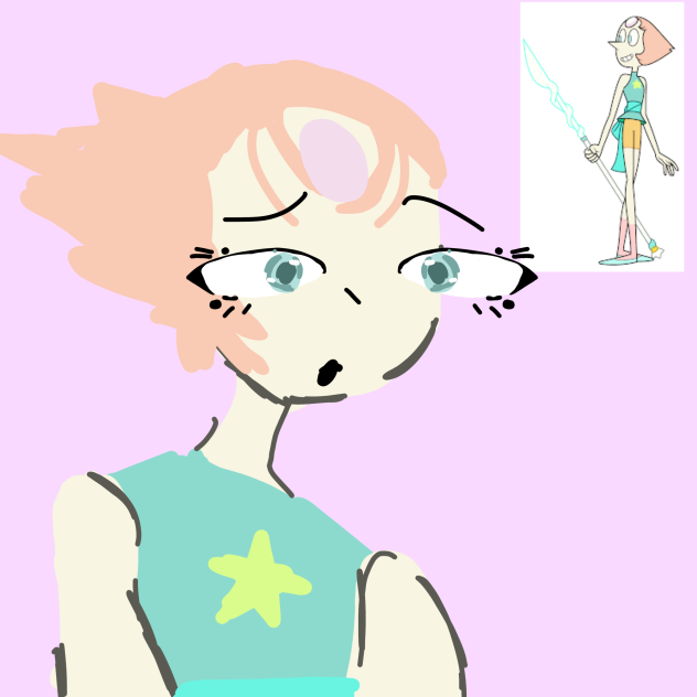 Old drawing of Pearl