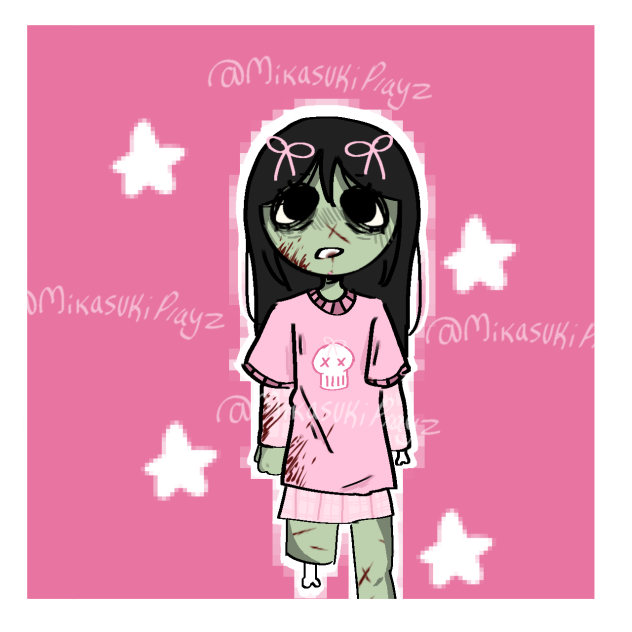 Zombie Girl OC !! (My Main Oc)