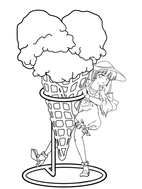 夏だモン! 線画