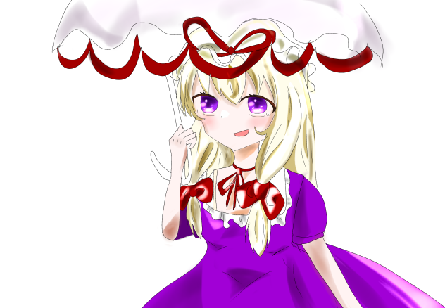 色塗り練習用ゆかりん