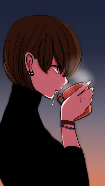 「泣いてないです。」
