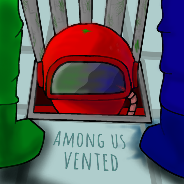Among us Red Vented