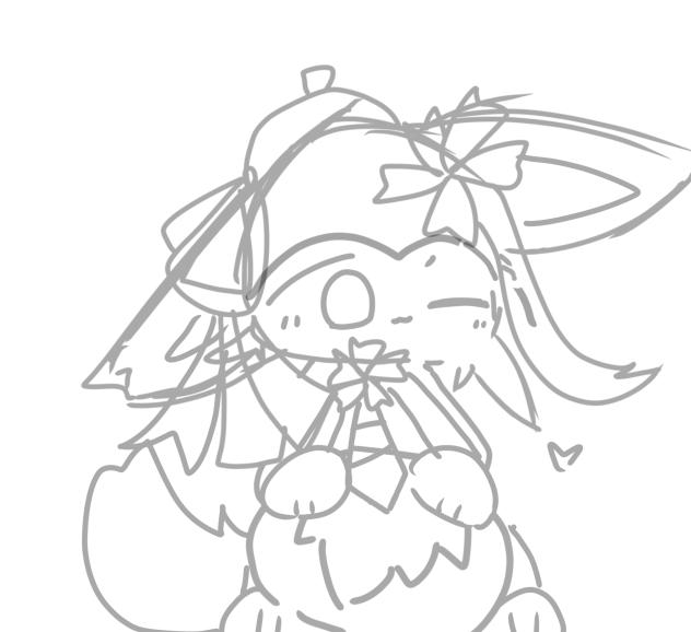 一応ね下書きを