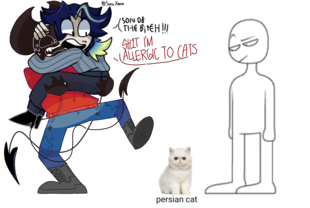 Persian cat Collab 😭✨