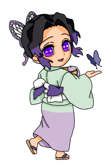 freundliches girl mit Schmetterling